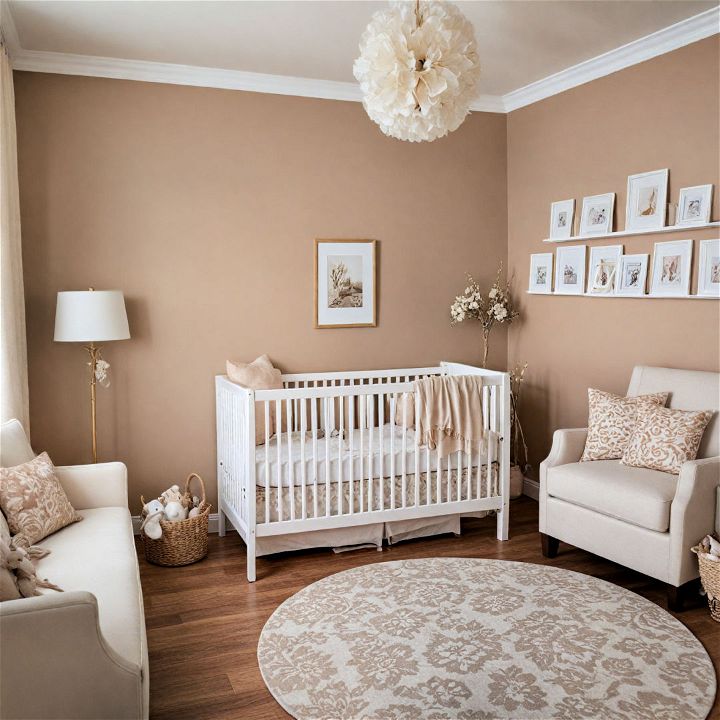 cozy and elegant warm taupe color