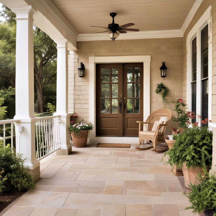 cozy and inviting sandstone beige