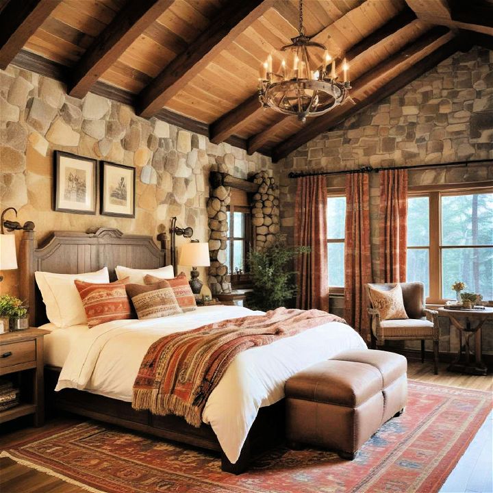 cozy cabin to create a snug environment