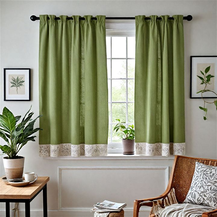 cozy café curtains