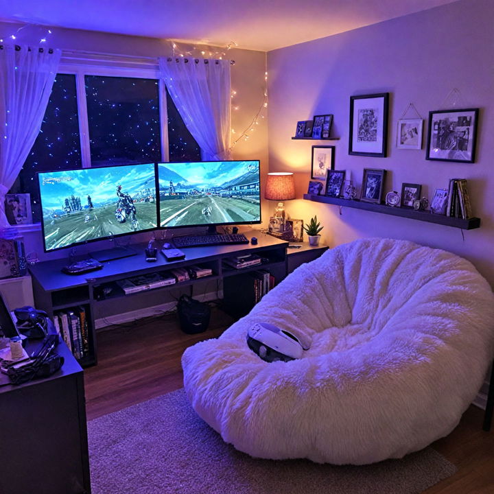 cozy gamer s nook