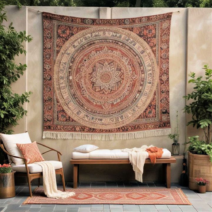cozy outdoor tapestries