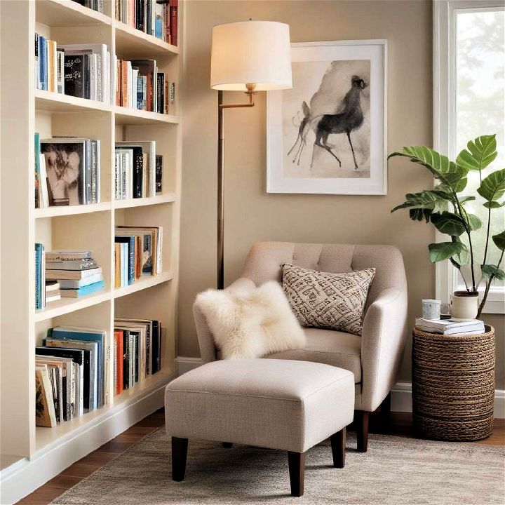 cozy reading nook