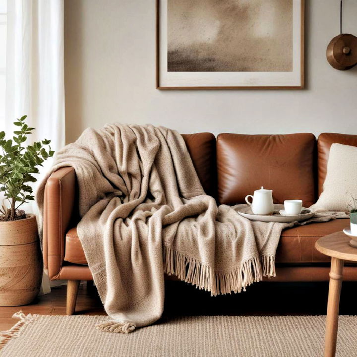 cozy wool throws for sofa
