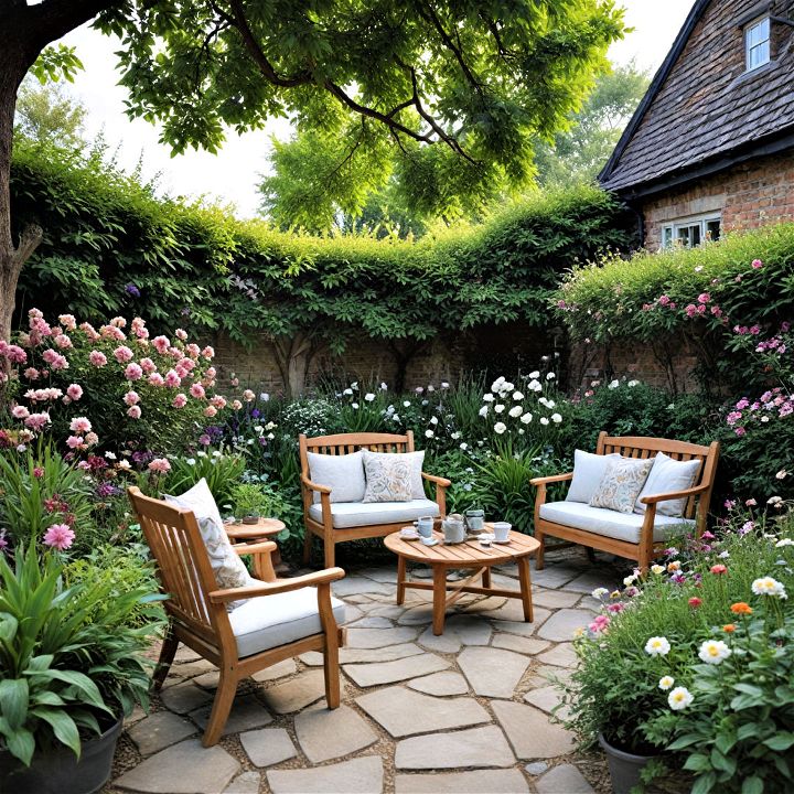 create a cozy seating area