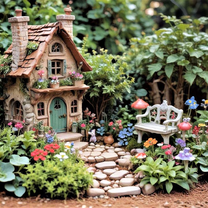 create a fairy garden