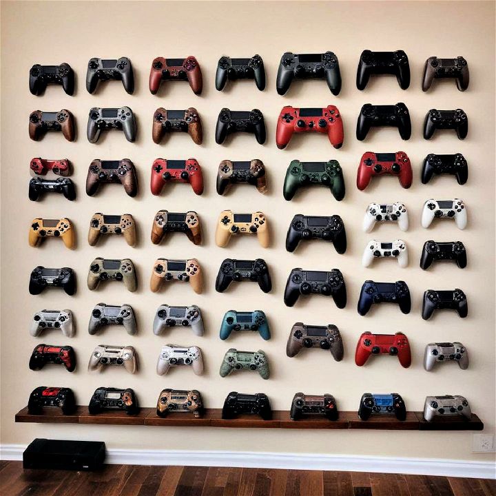 custom controller wall hooks