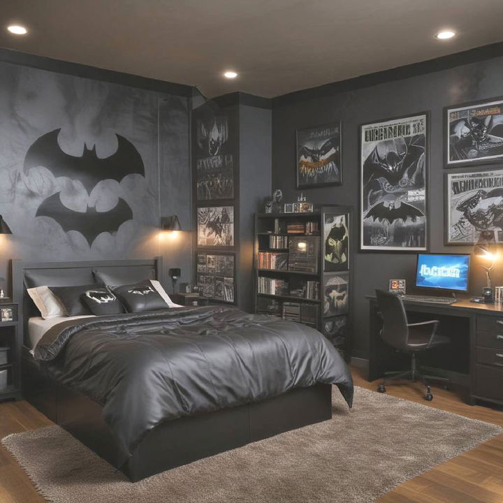 dark knight s den for gaming bedroom