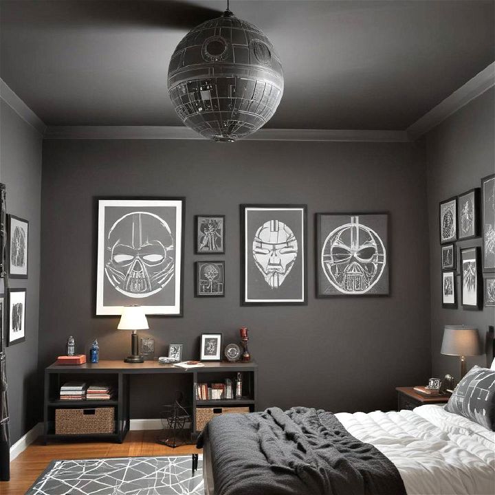 death star themed room