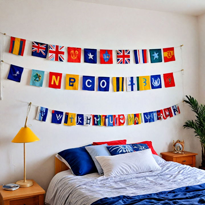 decorate maritime flags