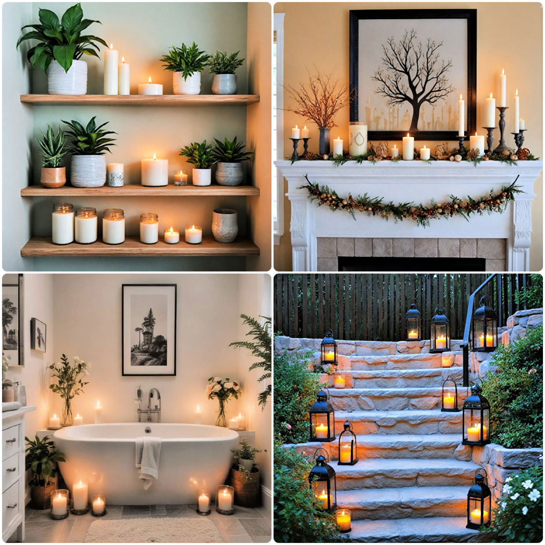 20 Ideas for Decorating With Candles for Every Occasion
