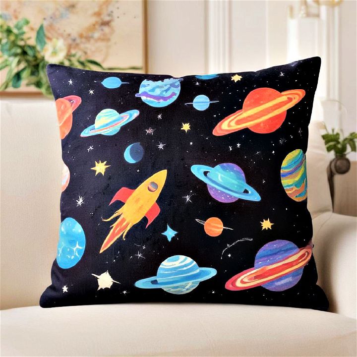 decorative comet throw pillows