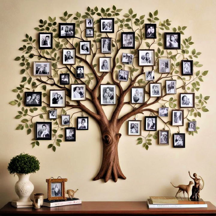 decorative family tree collage