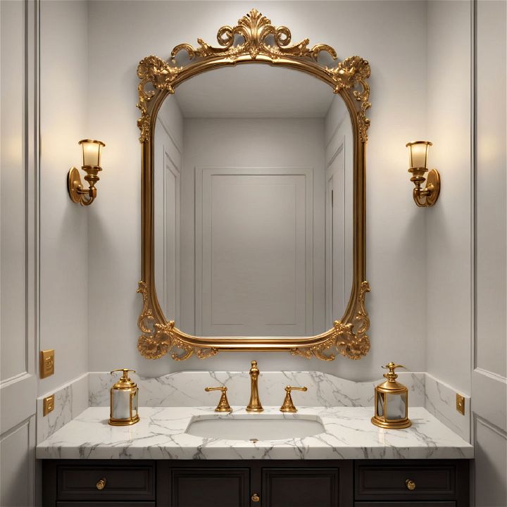 decorative statement mirror
