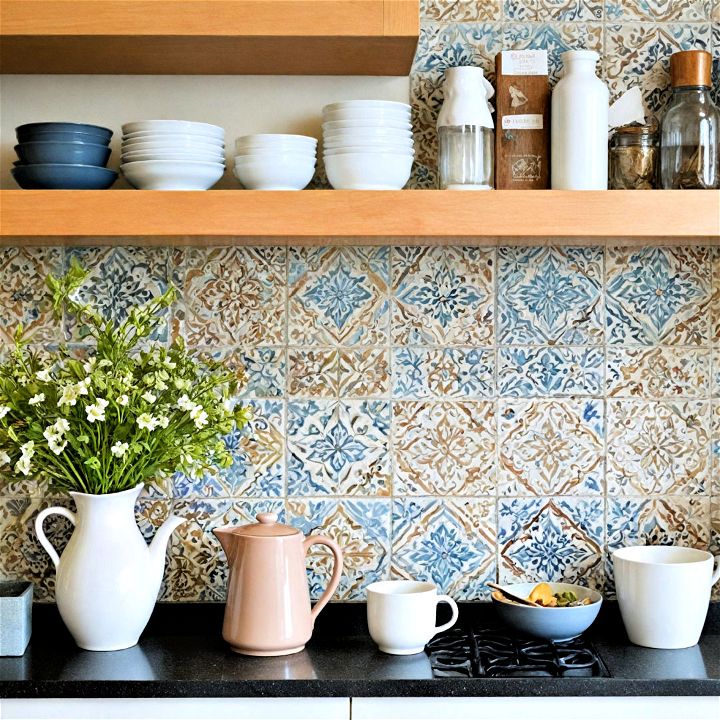 decorative tiles to add texture
