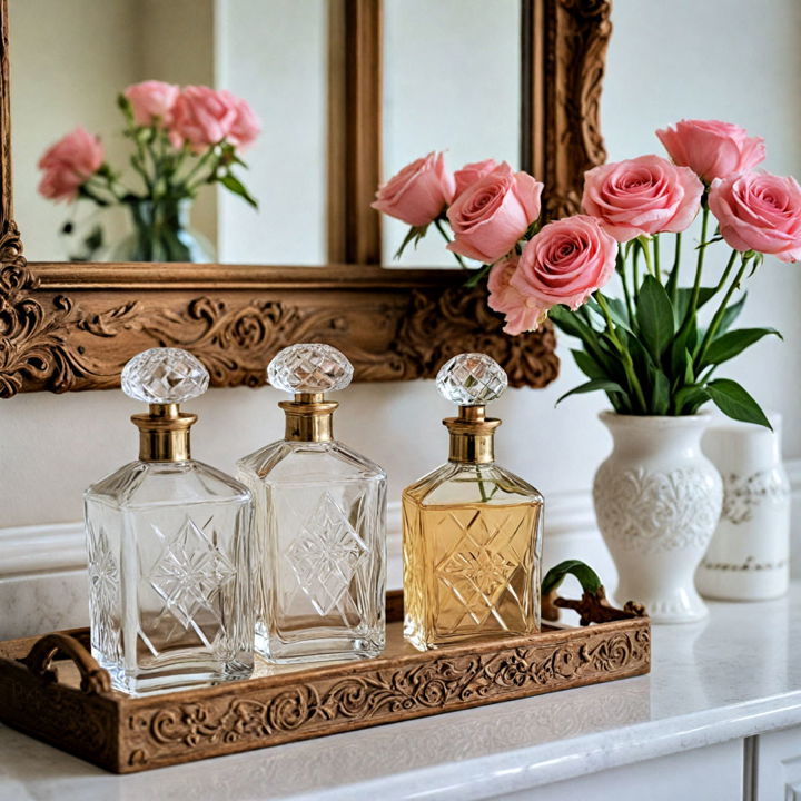 decorative vintage perfume bottles