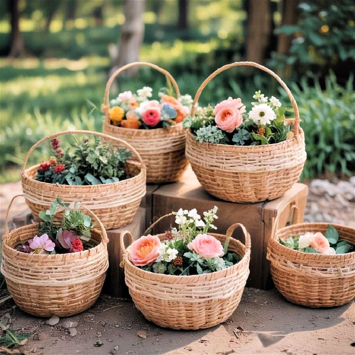 decorative woven baskets