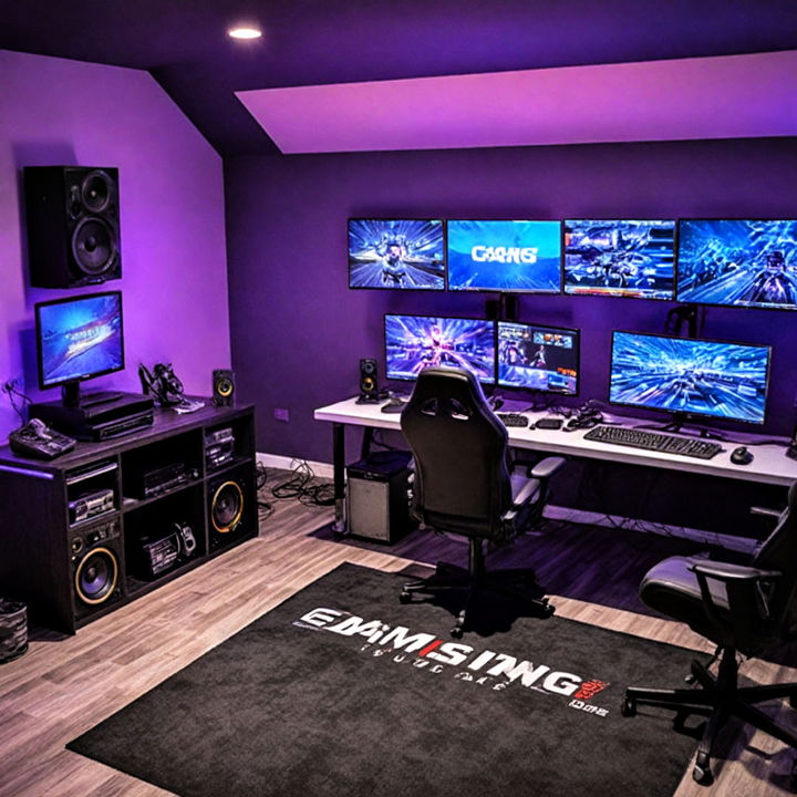 dedicated gaming area for your media room