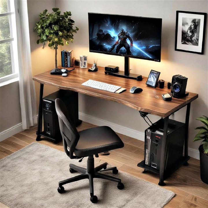 dedicated gaming desk