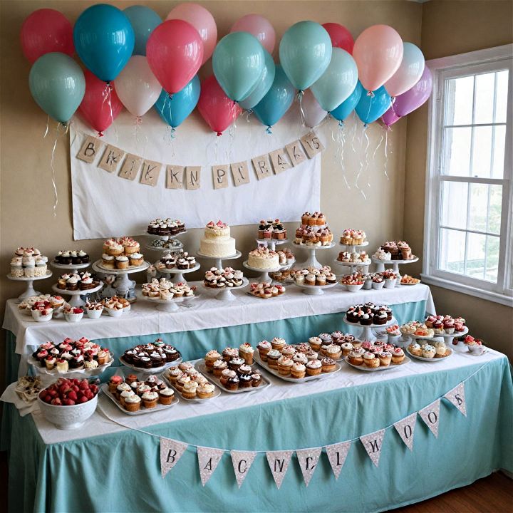 delightful baking class party for bridal shower
