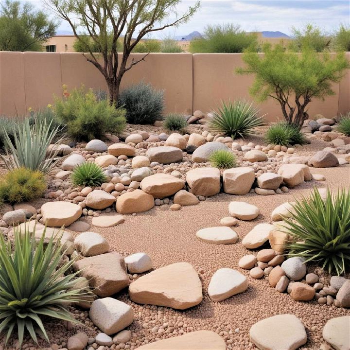 desert rockery for arizona backyard