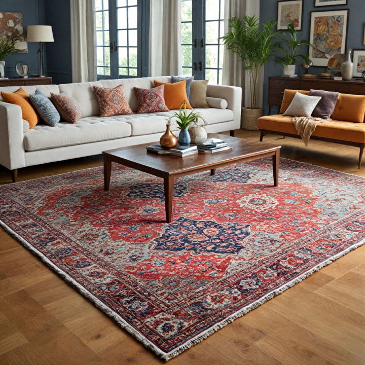 designer rugs for large living room