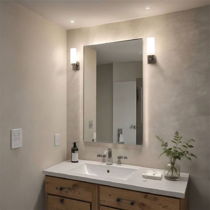 dimmer switches for small bathroom lighting