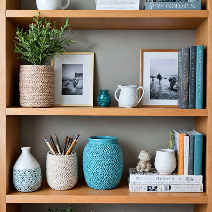 diy crafts for bookshelf decor