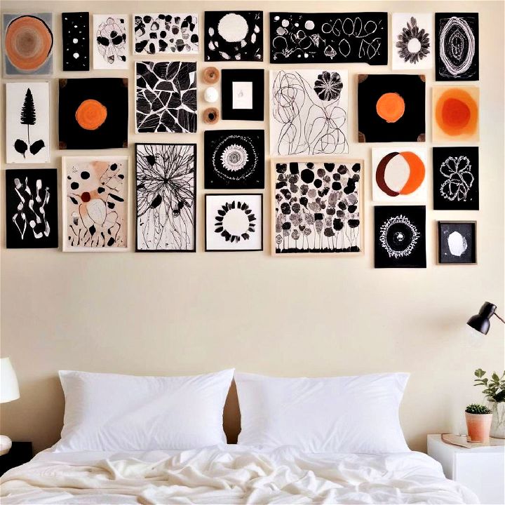 diy handmade wall art for indie room