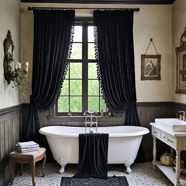 drape your space in gothic accessories