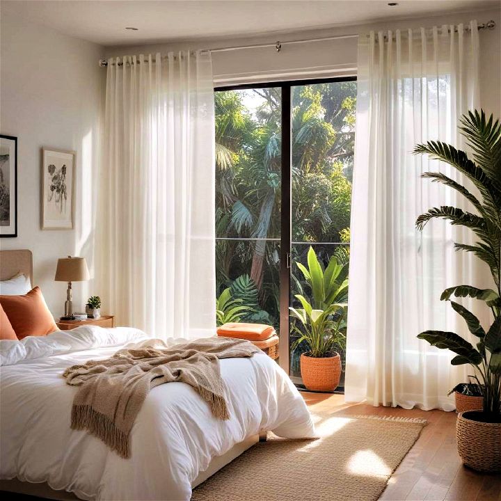 dreamy natural light bedroom