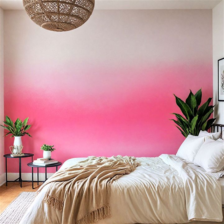 dreamy ombre effects wall