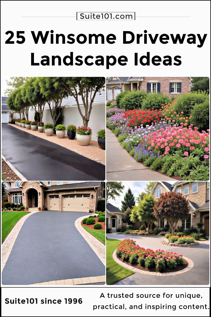 driveway landscape ideas to copy