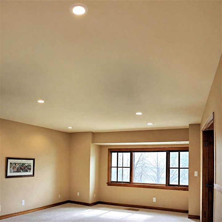 drywall basement ceiling for a polished look