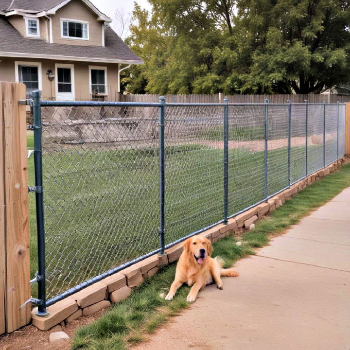 durable chain link fence