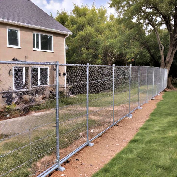 durable chain link fence