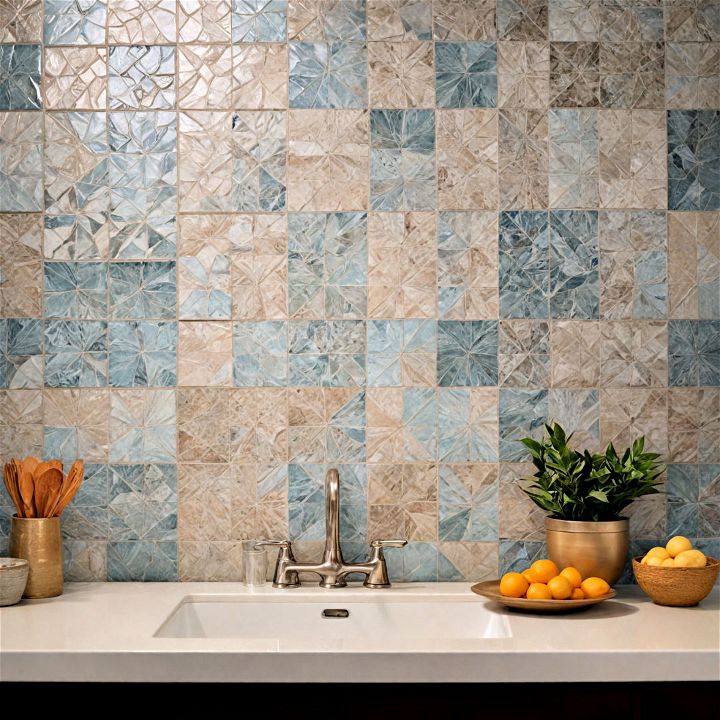 durable tile accent wall