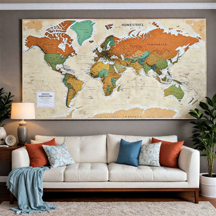 dynamic map of the world