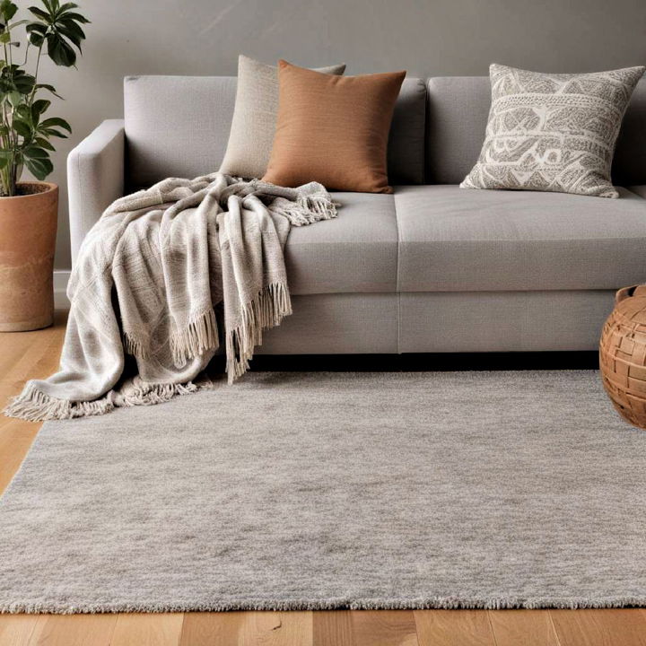 earth toned textiles living room