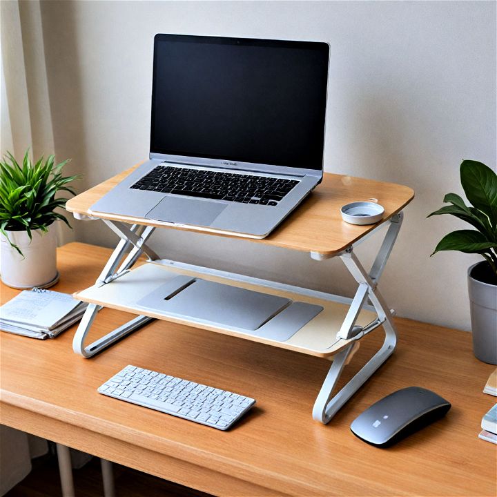 easily adjusted laptop stand