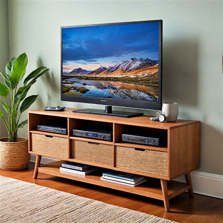 eco friendly and sustainable tv stand
