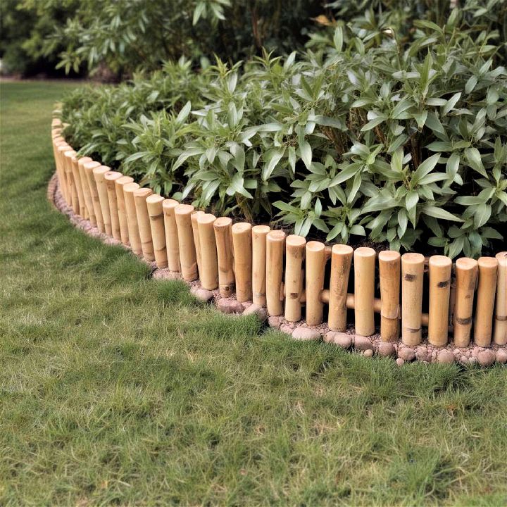 eco friendly bamboo edging