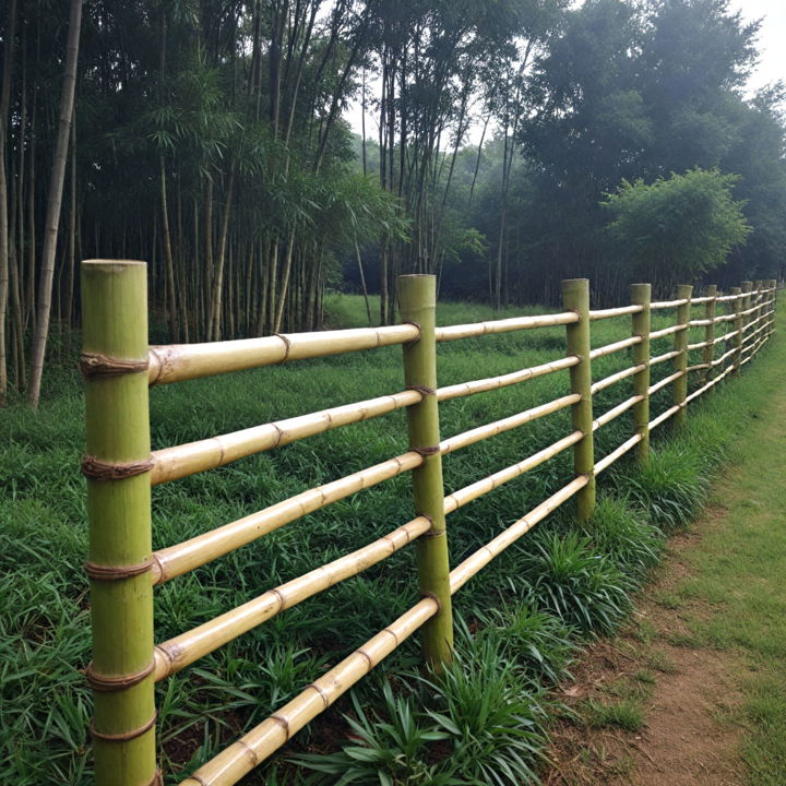 eco friendly bamboo fencing for farm