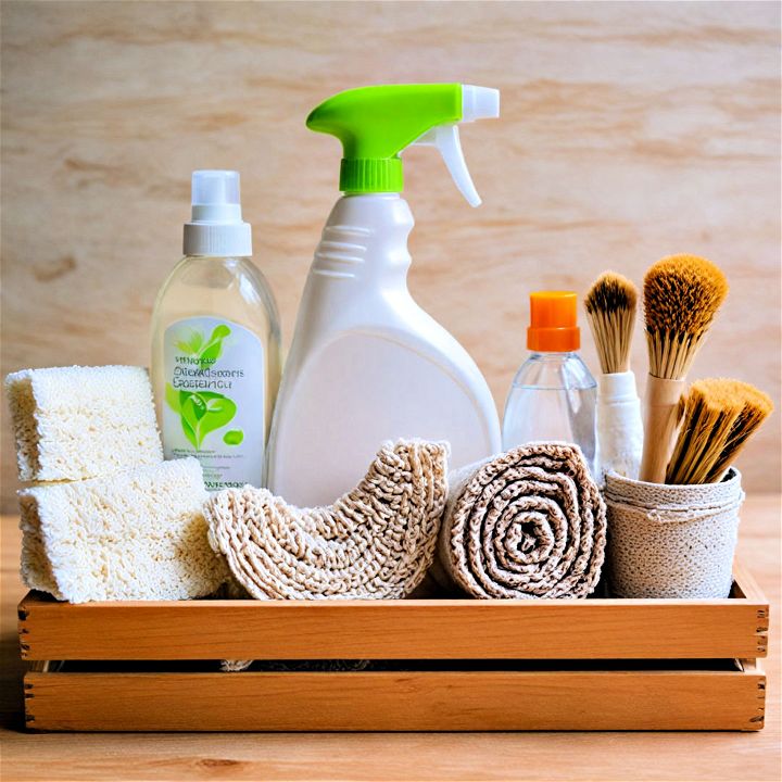 eco friendly bathroom cleaning supplies
