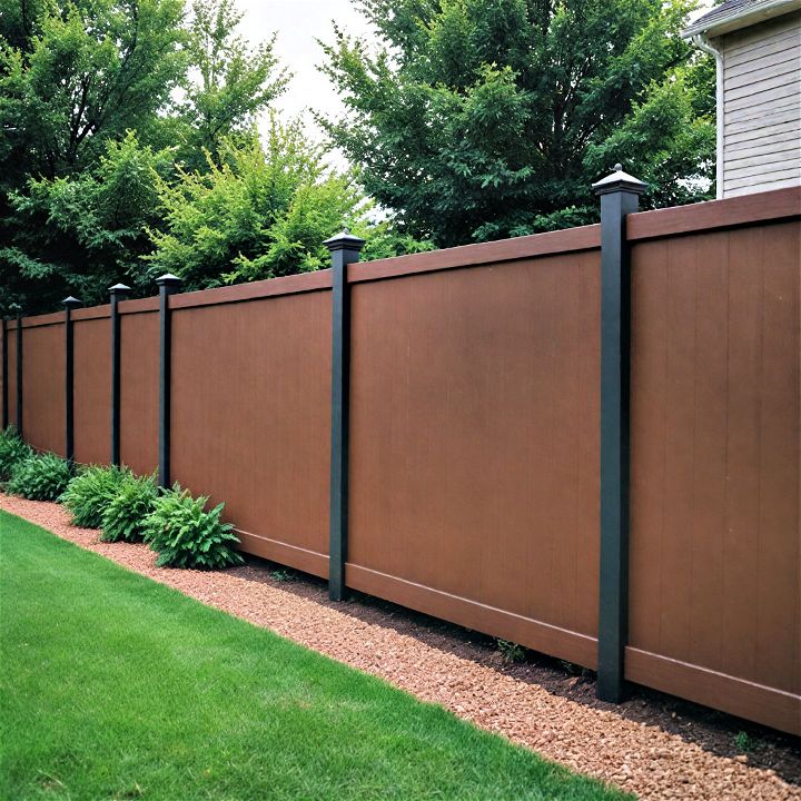eco friendly composite fence