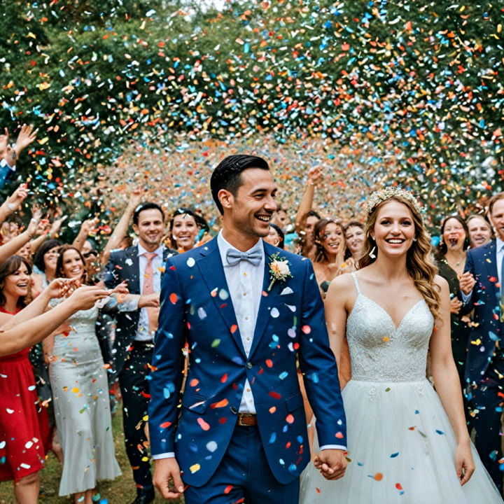 eco friendly confetti for a sustainable celebratory moment