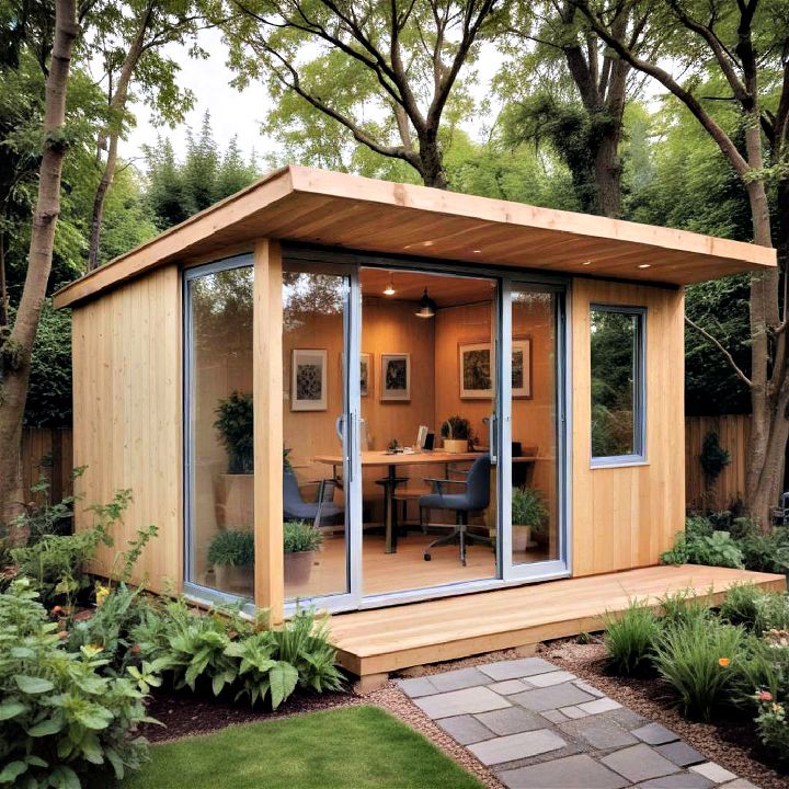eco friendly garden office design
