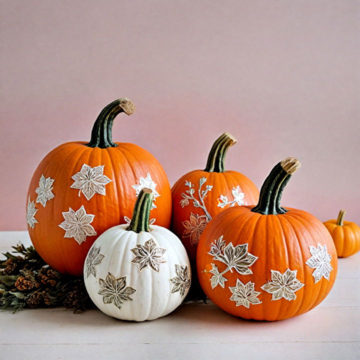 eco friendly nature inspired pumpkins