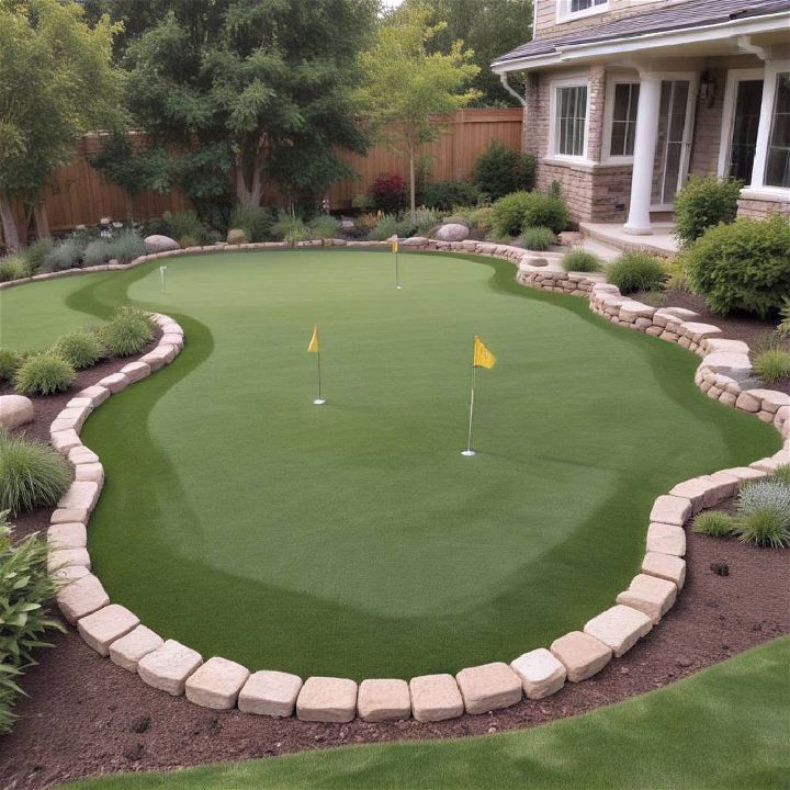 eco friendly putting green