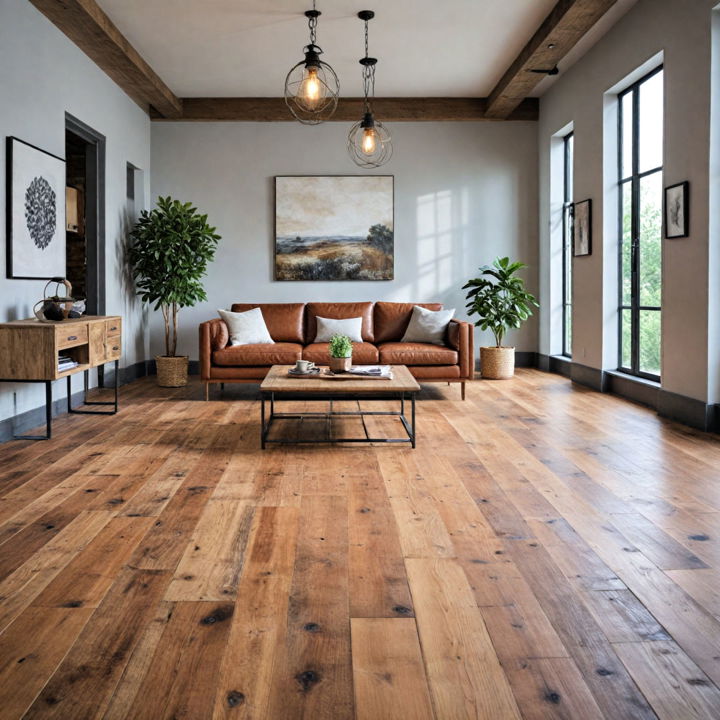 eco friendly reclaimed wood flooring decor